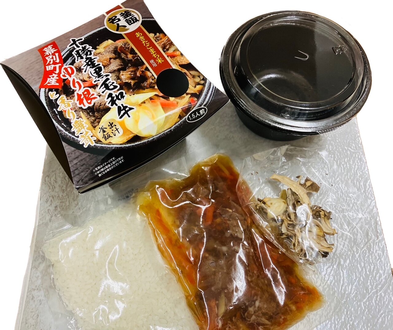 レンジだけで簡単に調理できる釜飯